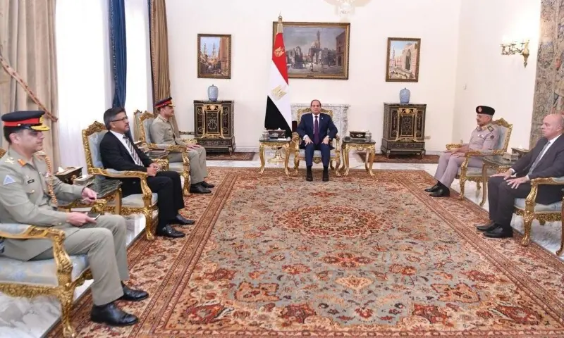 COAS Munir and El-Sisi